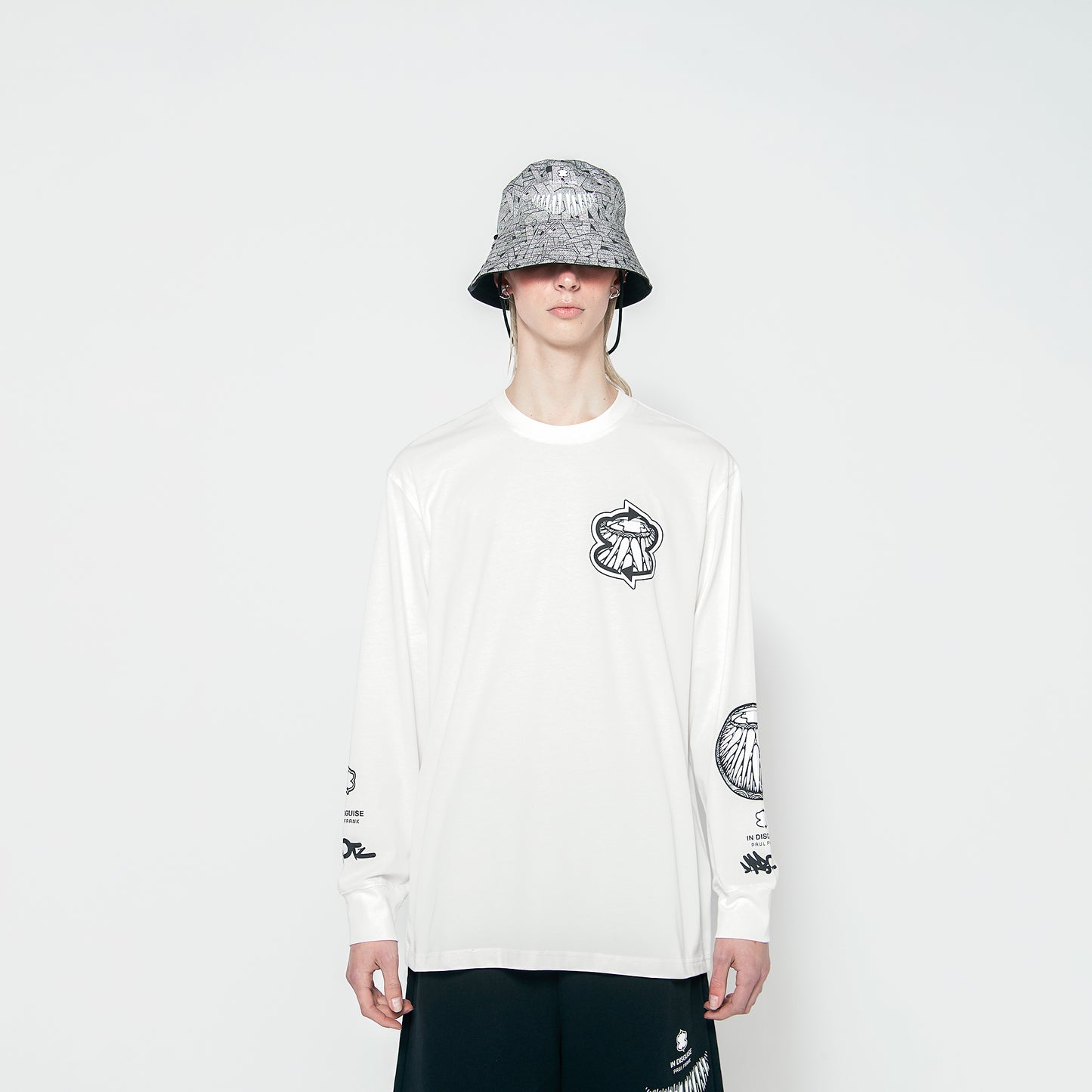 A.NI.MA X Darbotz - Logo Long Sleeve Tee